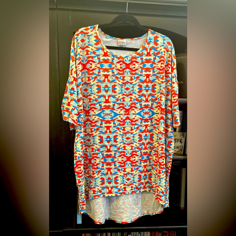 Geometric tunic size XXL